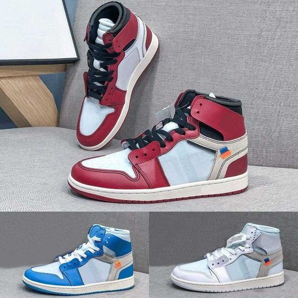 

shoes high og 1s off joint designed unc chicago 1 univisity blue red white north carolina chaussures sports sneakers outdoor, Black