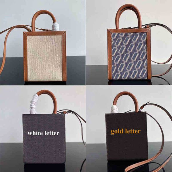 

totes classic canvas women designer handbags letter print shopping bag color matching handbag lady crossbody bags purses winter trendy