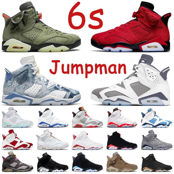 

mens womens jumpman 6 basketball shoes washed denim 6s vi toro cool grey cactus jack tiffany blue unc georgetcown red oreo big size 13 sneak
