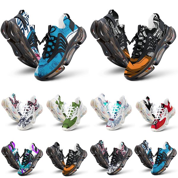 

fashion custom shoes men women running shoe diy colorful multi color125 mens customized outdoor sports sneaker trainers, Black
