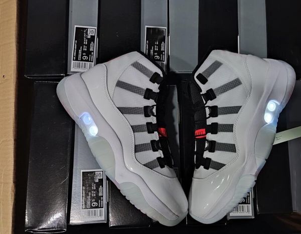 

men basketball shoes 11 adapt ch 11s white multi-color mens outdoor trainers fashion designer sneakers da7990-100 with box size us313n