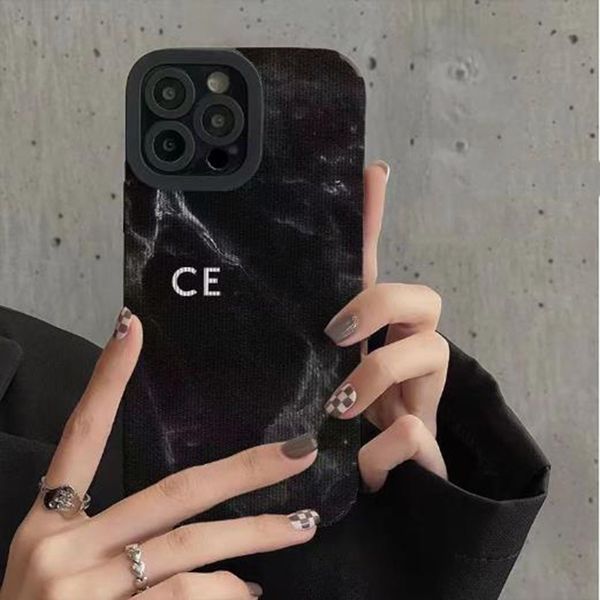 

luxury designer phone cases for iphone 14pro 12 13 pro max xsmax xr 7 8 plus fashion letter shockproof phones cases 11155z