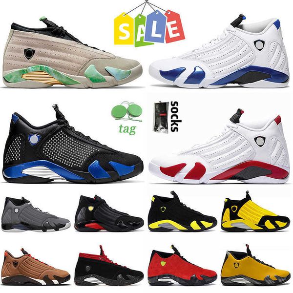 

wholesale jumpman 14 14s xiv mens basketball shoes hyper royal candy cane fortune spm black blue university gold winterized black yellow