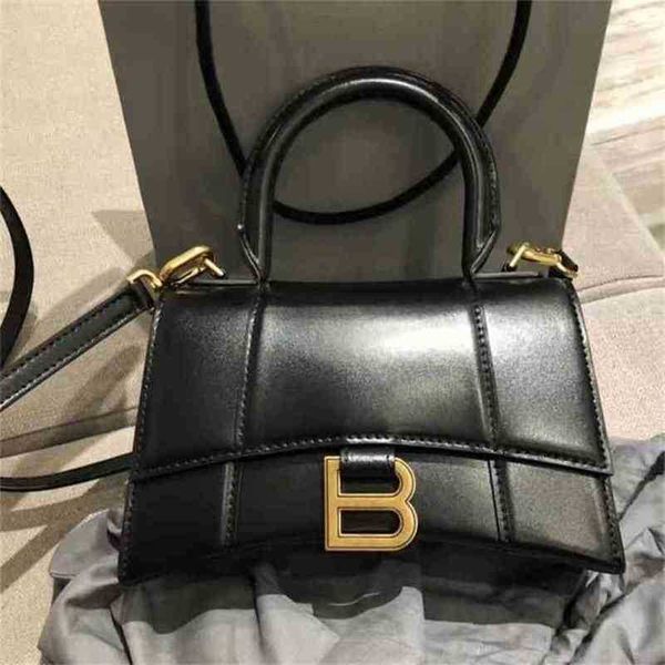

women's designer balenciga hourglass bag correct crocodiless pattern leather women's cowhide graffiti one shoulder messenger on