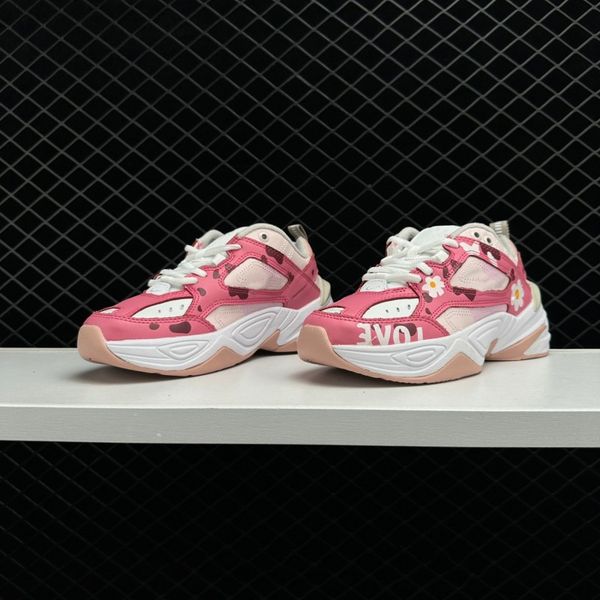 

2022 christmas gifts m2k tekno casual shoes old grandpa platform shoes for men women flower floral sneakers athletic trainers outdoor sports