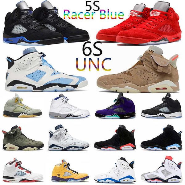 

low jumpman 5 5s mens basketball shoes racer blue easter michigan oreo red suede sail wolf gray 6s unc olive black cat hare men traine
