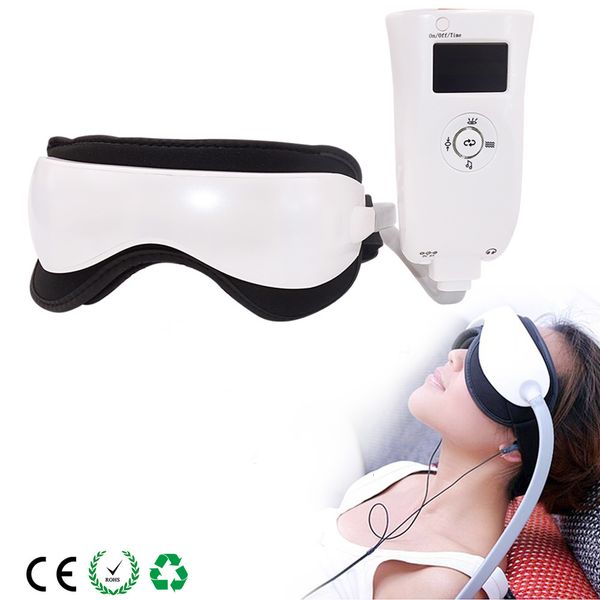 

eye massager heated massaging goggles music magnetic air pressure anti aging electric glasses device health care 221116