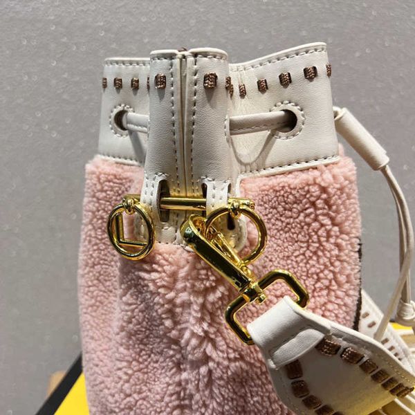 

drawstring bags designer shoulder crossbody bag women luxurys handbags plush leather purse tote clutch handbags bucket 221216