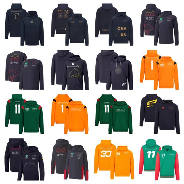 

f1 racing suit new team hoodie long sleeve autumn and winter warm coat
