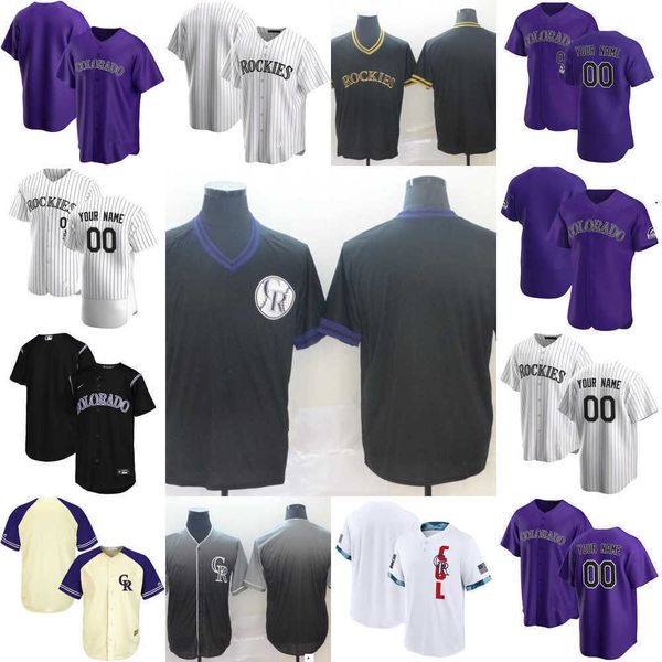 

custom jersey mens colorado''rockies''38 ryan castellani 2 yonathan daza 64 phillip diehl 21 kyle and baseball jerseys, Blue;black