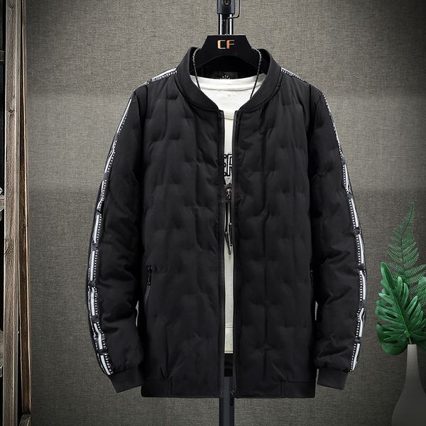 

men's down parkas plus size 10xl 8xl 7xl winter jacket men long jackets men's fleece thicken parka coat male wool liner warm snow, Black