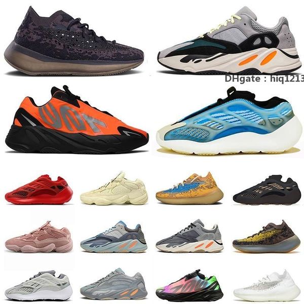 

boots west 700 v3 v2 380 platform men women shoes triple black white onyx blue oat reflective mauve inertia azael sneakers tr yeezzy yezz hn
