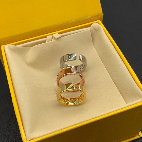 

multicolor letter opening ring is a niche design with personalized adjustable accessories, Silver