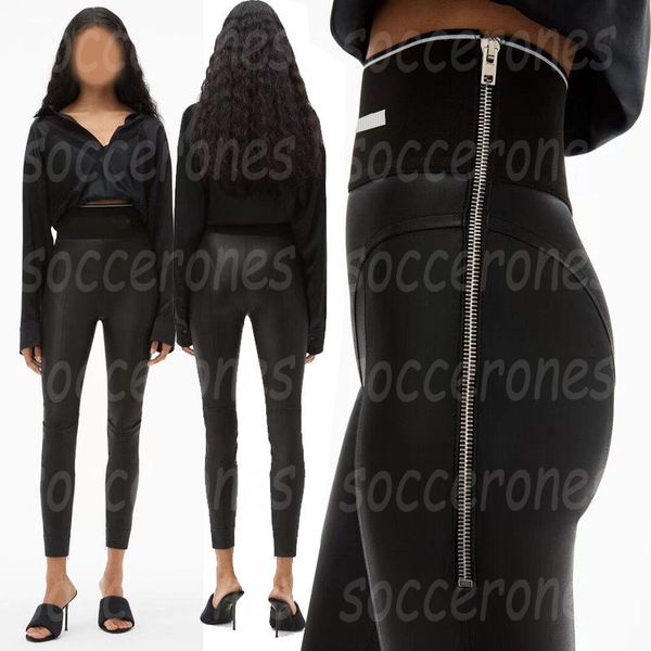 

womens pu leather pants winter black velvet leggings fashion sports casual pants