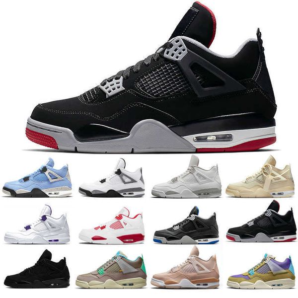 

4s new basketball shoes for man black cat cool haze desert moss court purple travis white cement oreo sail olivia kim orange metallic fire