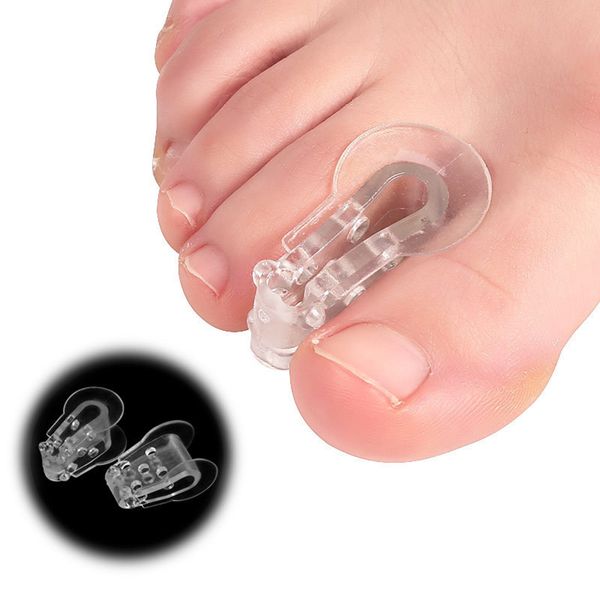 

toe separator splitter feet care protector silicone toe orthopedic products thumb finger pads bunion corrector spacer straightener hallux va