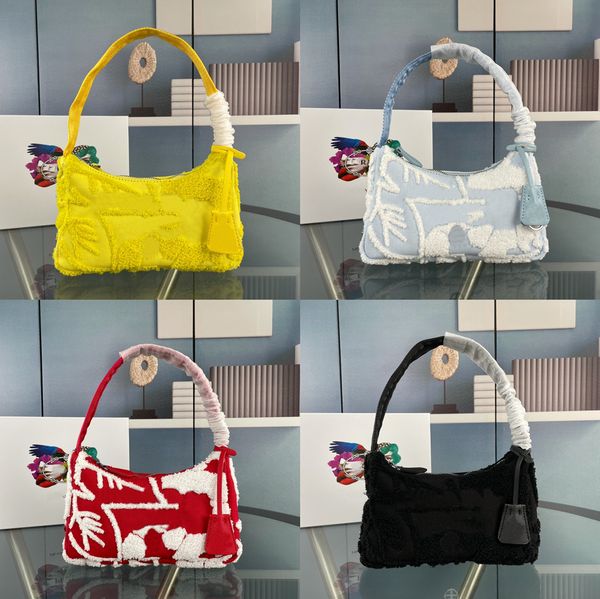 

designer bags embroidered mini handbags purse handbag in 4 colors with box