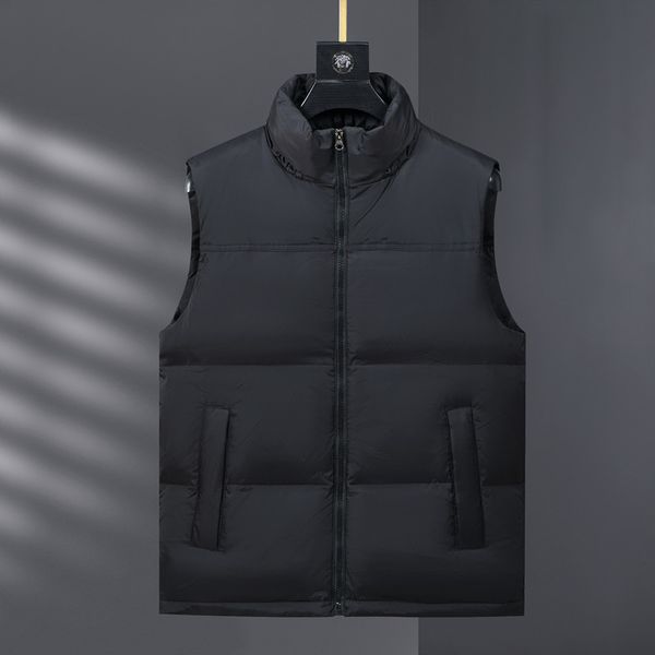 

coat designer women puffer vests men vest jacket woman mens gilet body warmer gilets man waistcoat outwear warm 3xl 4xl plus size hooded zip, Black;white