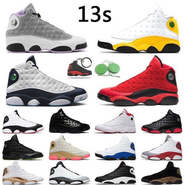 

jumpman 13 retro singles day basketball shoes mens 13s obsidian university gold red flint black cat mens trainer