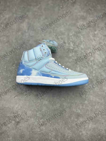 

shoes j balvin x 2 celestine blue dq7691-419 retro 2s high sp sports sneakers celestine blue/white-multi-co