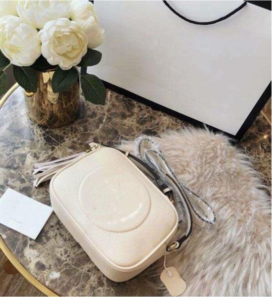 

shoulder bags women handbags fashion woman purses genuine leather soho disco embossed interlocking double-g tassel zipper messenger bag 3083