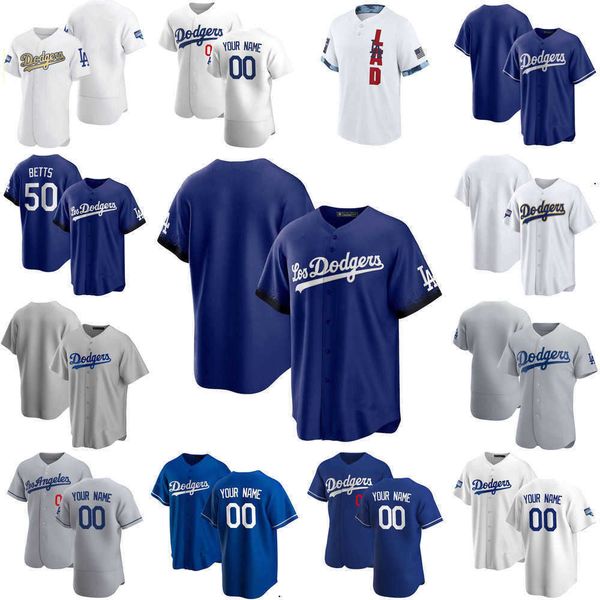 

2022 custom men women youth los angeles''dodgers''31 joc pederson 74 kenley jansen 31 mike piazza 46 tony gonsolin baseb, Blue;black
