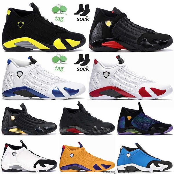 

r jumpman 14 14s mens basketball shoes og thunder last shyper royal candy cane gym blue university gold red black jordon
