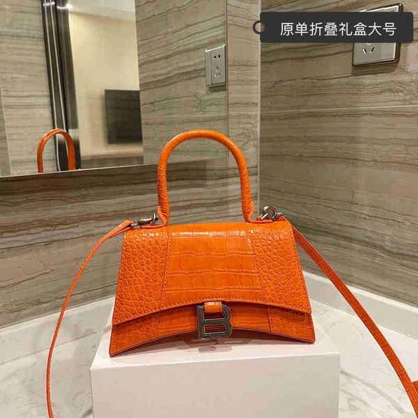 

women's designer balenciga hourglass bag correct hand bags leather trapezoidal flap small red book versatile messenger size