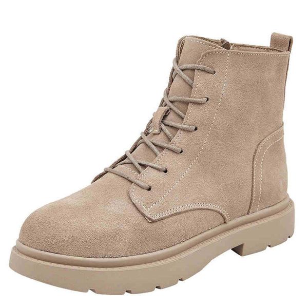 

womens boots platform for leather autumn and winter new martin women british style frosted women's, Black