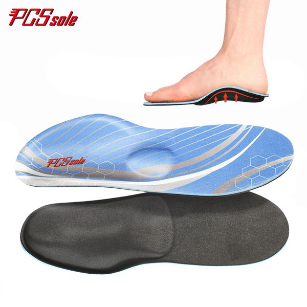

shoe parts accessories pcssole plantar fasciitis orthopedic insoles high arch support sneaker flat feet ortic insole men women plantillas fo, White;pink