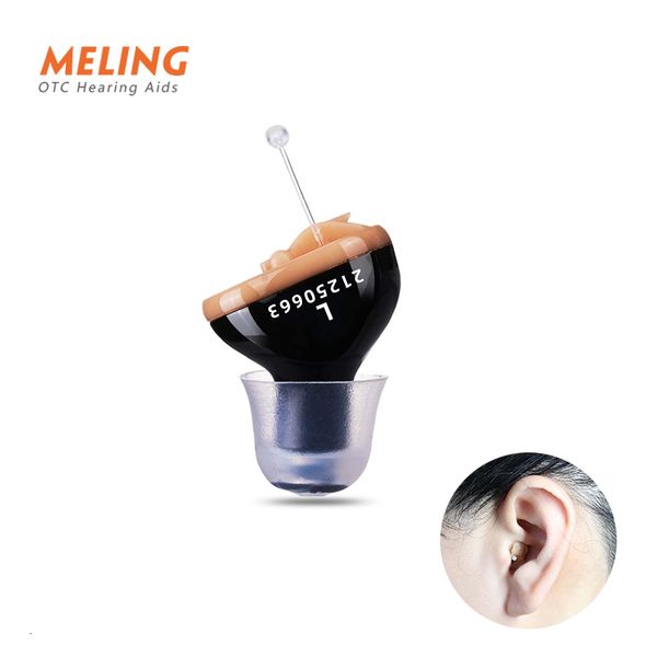 

other health beauty items meling q10 invisible portable black hearing impairment aids battery cic mini amplifier for elderly deaf dropship 2