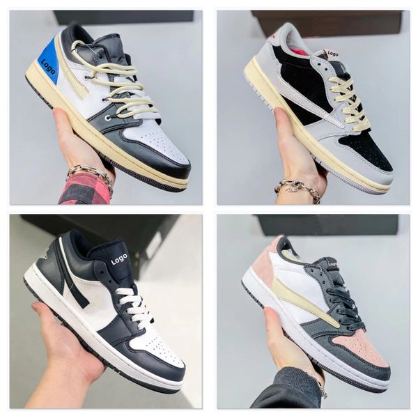 

2023 new women leather lace up sneaker trainers creeper patchwork thick bottom platform chunky sneakers couples casual shoes, Black
