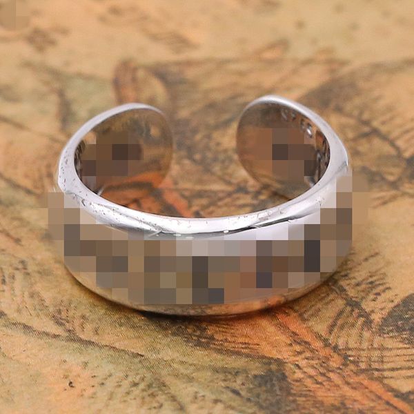 

adjustable band ring letters alphabet 925 sterling silver gothic punk hip-hop antique vintage handmade designer jewelry accessories gifts