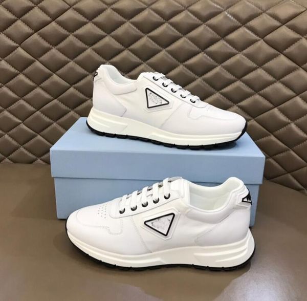 

promotion -- downtown leather sneakers shoes luxury designe low sporty district men skateboard walking tech fabrics lace up outdoor trainer, Black