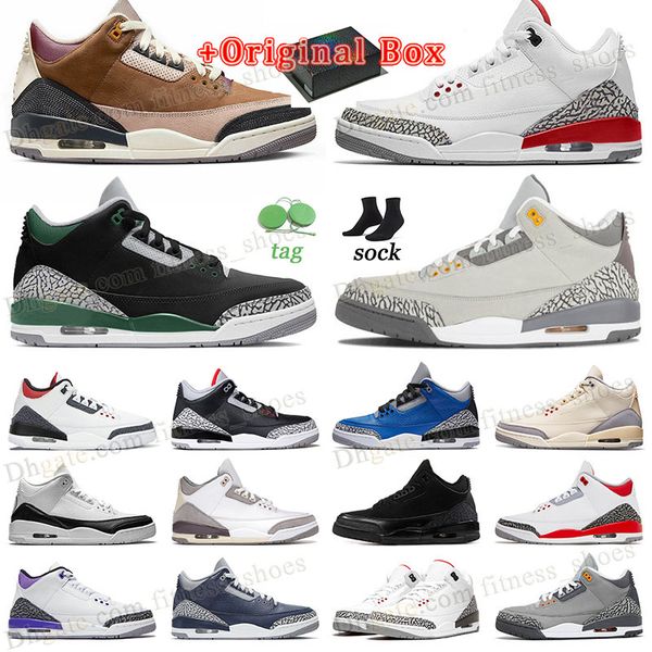 

outdoor sport basketball shoes og mens womens jumpman 3s retos 3s jorden 3 wholesale fashion designer dark iris cool grey fire red unc midni