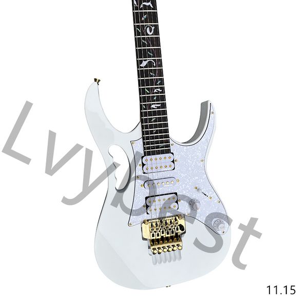 

lvycustomized electric guitar classic white 7v professional heavy metal band made by japanese masters delivery to home