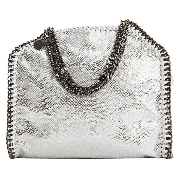

new fashion women handbag chain leather big capacity shopping bag
