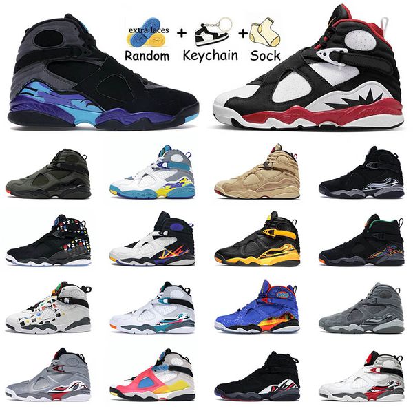 

2023 with socks jumpman 8 8s basketball shoes men doernbecher valentines day white black chrome mens trainers take flight burgundy cool grey
