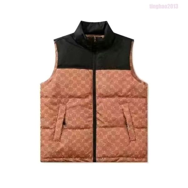 

vests designer parka coat mens womens puffer vest designers jacket bodywarmer men cotton padded autumn winter giubbotto casual coats male wa, Red