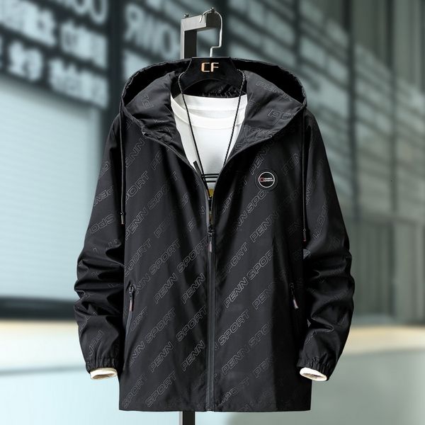 

men's jackets large size7xl 8xl 9xl 10xl autumn men jacket outdoor casual coat windbreaker chaqueta hombre autumn hooded jacket manteau, Black;brown