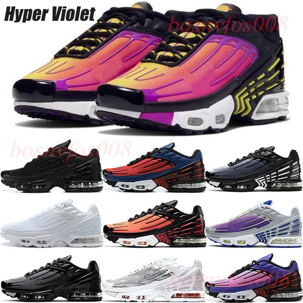 

maxs plus 3 running shoes men women tn 3 black iridescent blood orange ghost green grey and navy hyper blue neon mens trainers outdoor sport
