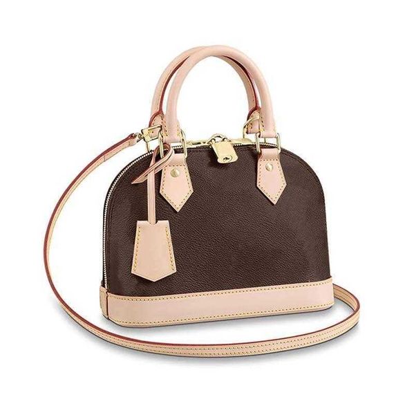 

classic shell bags 2021 luxurys designers mini shoulder bag handbags crossbody fashion leather women totes vintage printed