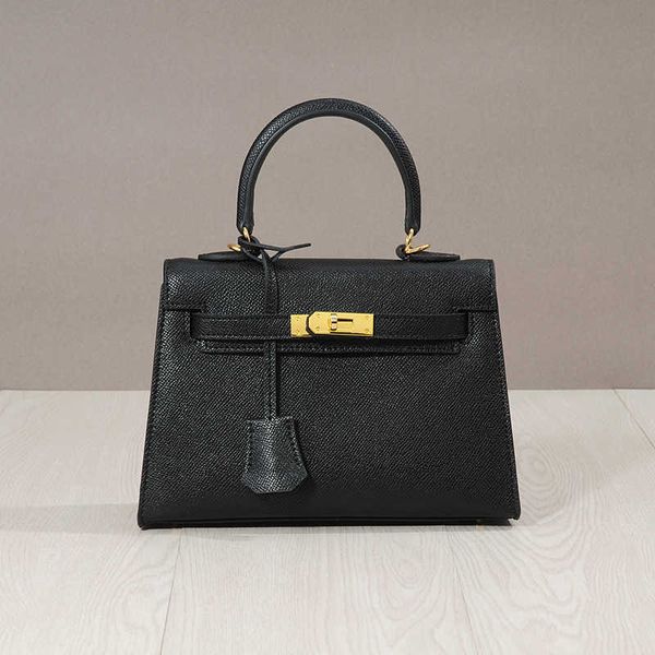 

designer kelys tote bag bag handmade 2nd generation 22cm new spring summer mini portable single shoulder messenger leather lady 13kwg