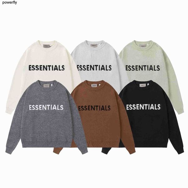 

men's sweaters winter designer 2022 new letter round neck pullover men women streetwear sweater, White;black