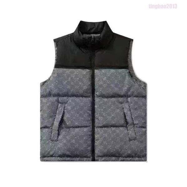 

designers vest parka design gilet vests veste winter coat sleeveless cotton clothes embroidery letter waistcoat men jacket waistcoats cloth, Red