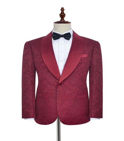 

new arrival groomsmen shawl red lapel groom tuxedos one button men suits weddingprom man blazer jacketpantsbow tie m768137498, Black;gray