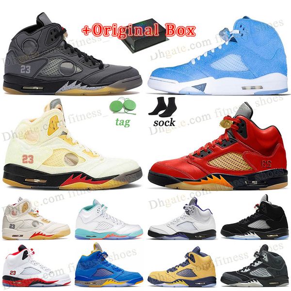 

new mens womens 2022 basketball shoes jumpman 5s retos outdoor sport sneakers trainers psgs prfc we the metallic sliver light aqua mars for