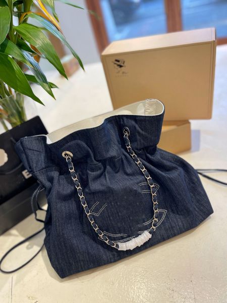 

women handbag new large-capacity denim tote bag portable shoulder bag