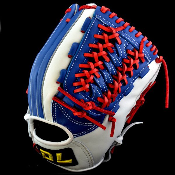

sports gloves sweat absorbing strengthened durable 11512125 genuine leather cowhide baseball glove 220829, Black