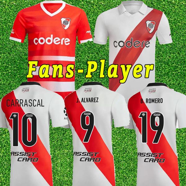 

22 2023 river plate soccer jerseys 23 camiseta futbol de la cruz quintero alvarez pratto fernandez pinola borre carrascal m.suarez j.alvarez, Black;yellow
